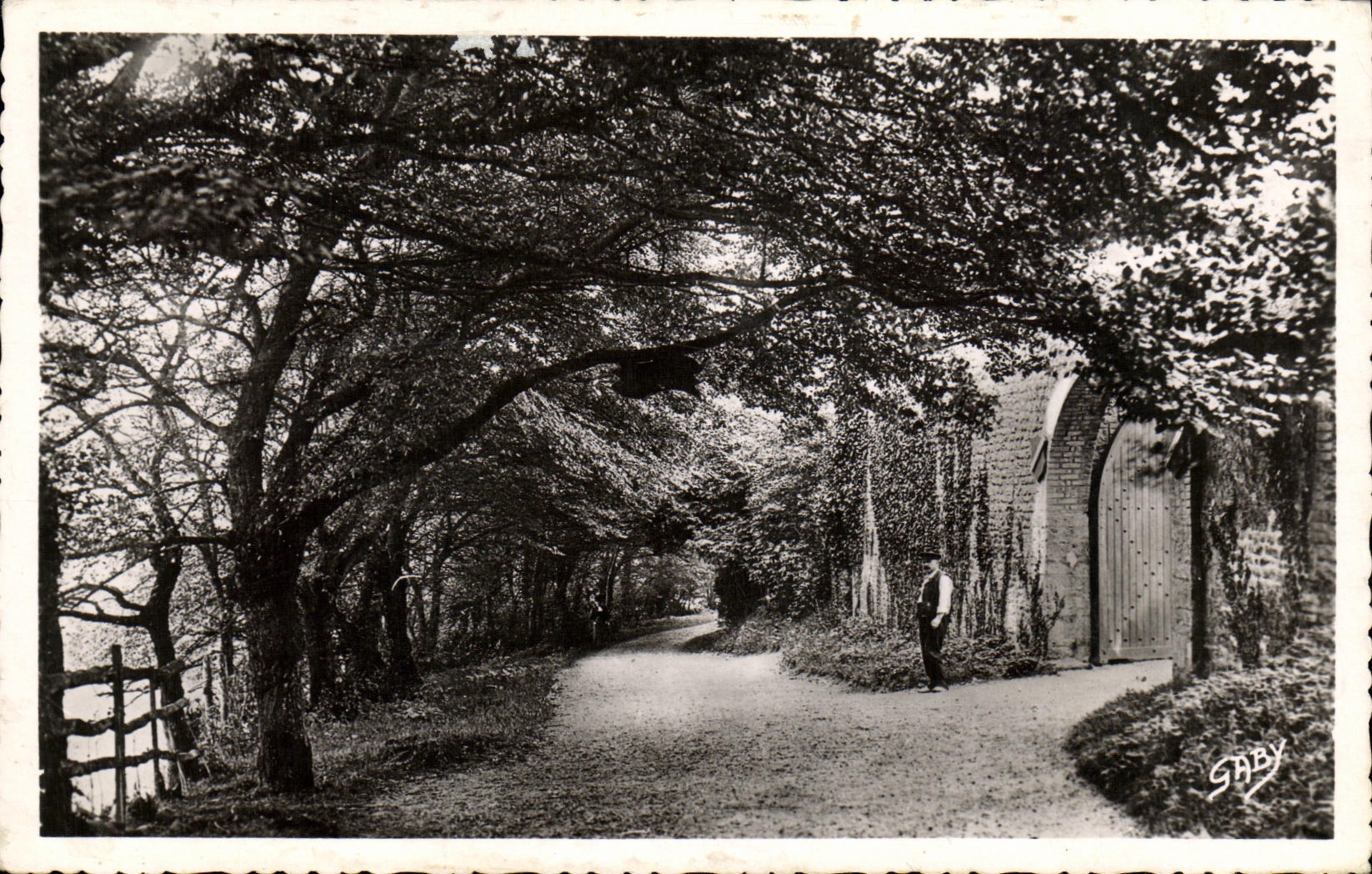 Chemin du Manoir d'Auberville — Villers-sur-Mer (Calvados) — SABY
