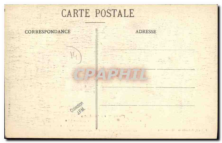 CPA Ferme marie Antoinette entre Villers et Houlgate Restaurant Cerny proprietaire Automobile  — Rückseite