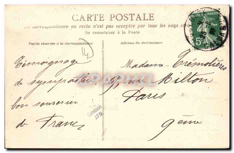 Cherbourg-sur-Mer — Chemin du Manoir d'Auberville — I. D. — Reverso