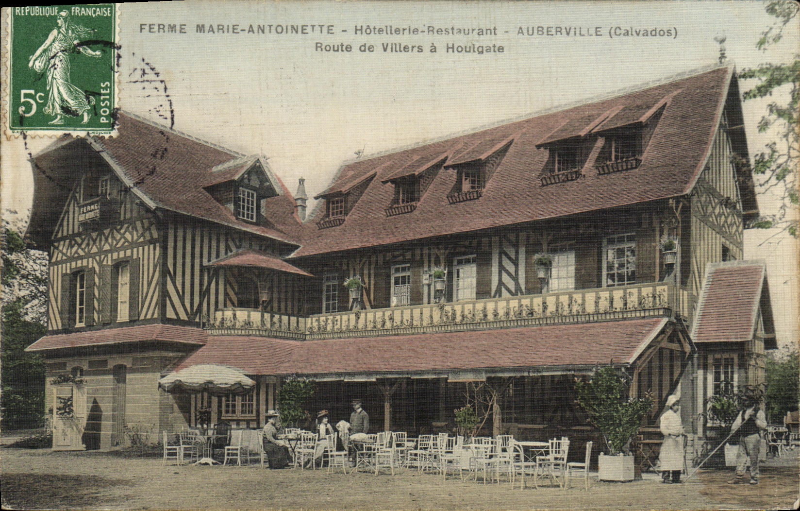 Ferme Marie-Antoinette — Hôtellerie-Restaurant — Auberville (Calvados)
