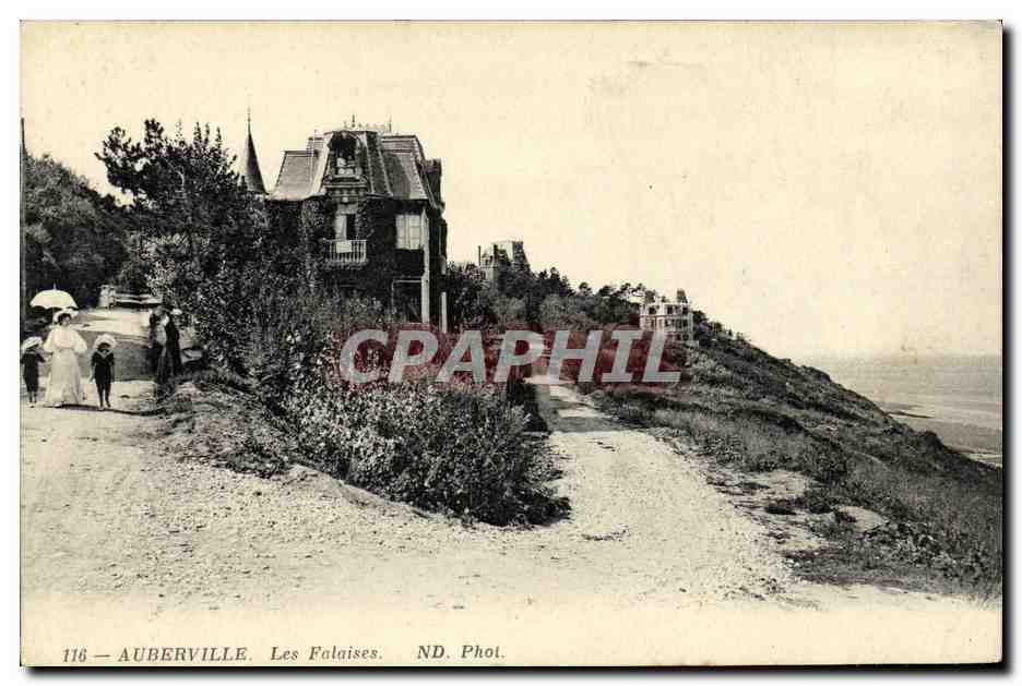 Auberville — Les Falaises — ND. Phot. n°116