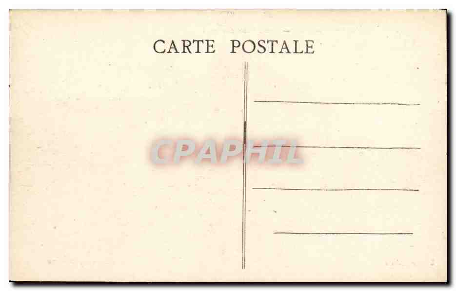 CPA Asnelles La Belle Plage Grand Hotel des Bains — Rückseite
