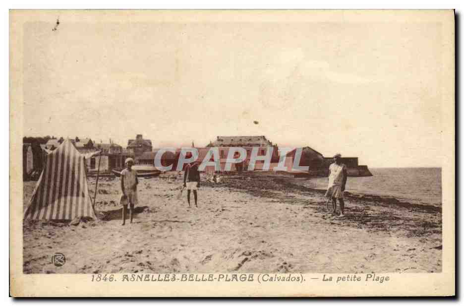 Asnelles-Belle-Plage (Calvados) — La petite Plage — Éts Rivière Bureau, Pons