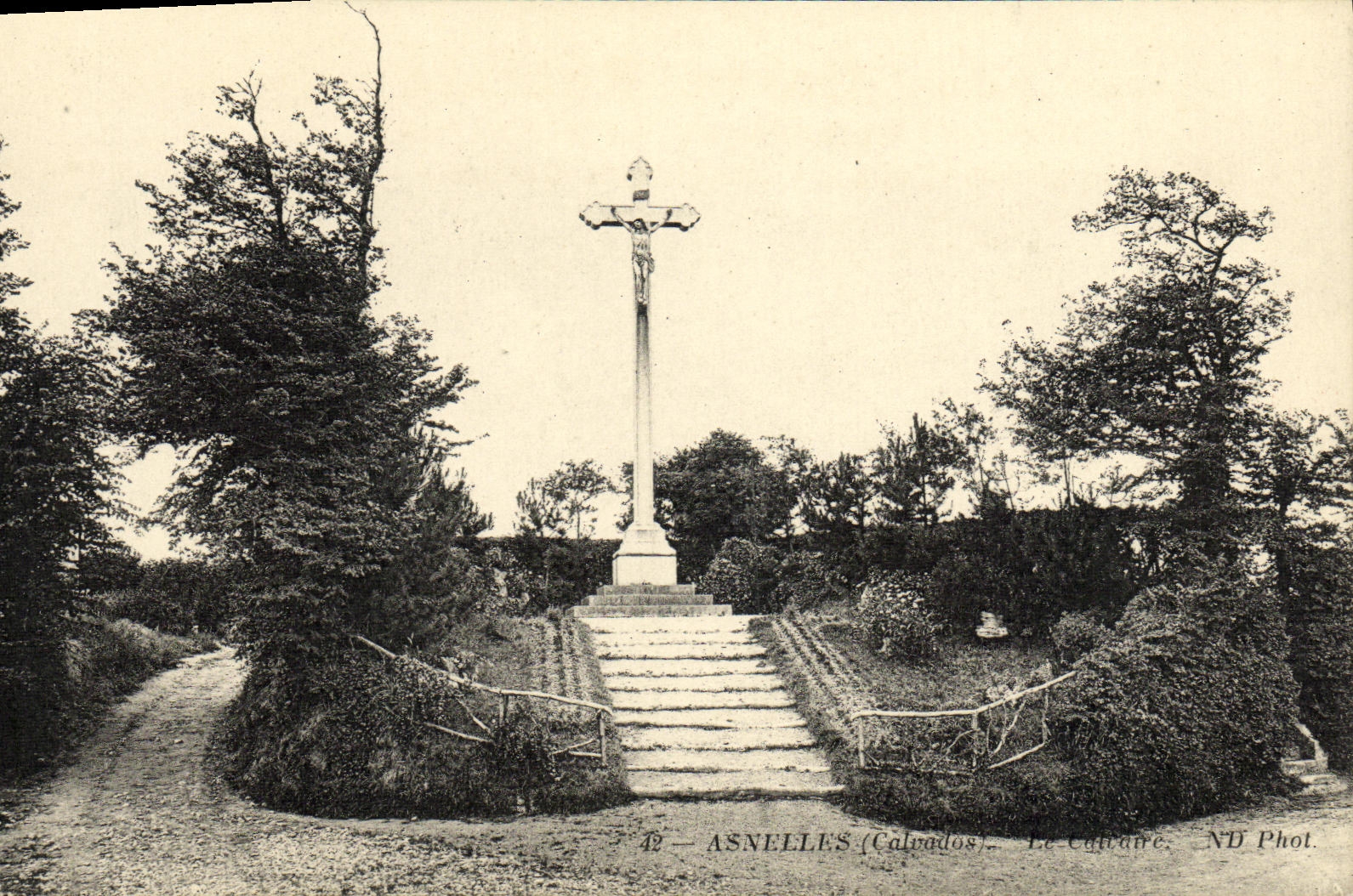 Asnelles (Calvados) — Das Calvary — ND Phot. - Vorderseite