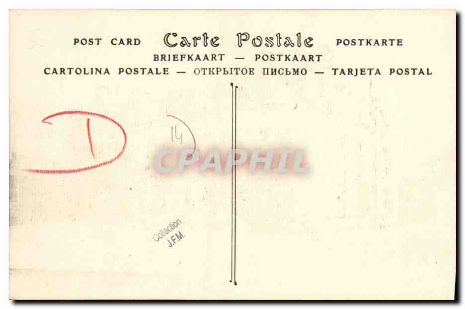 CPA Asnelles La Terrasse et le Casino — Verso