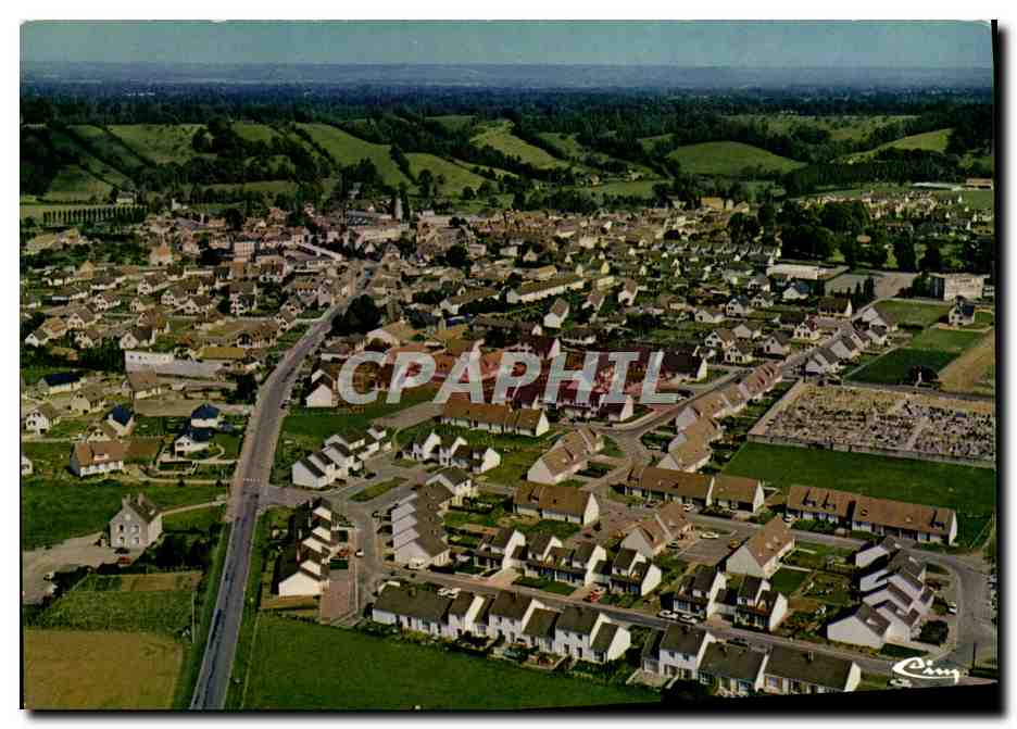 CPM Argences Vue aerienne