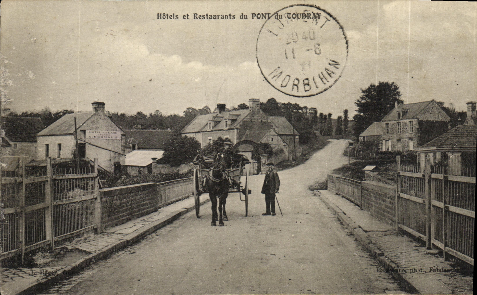 Pont du Toudray — Hôtels et Restaurants — L. Röger, phot. Falaize