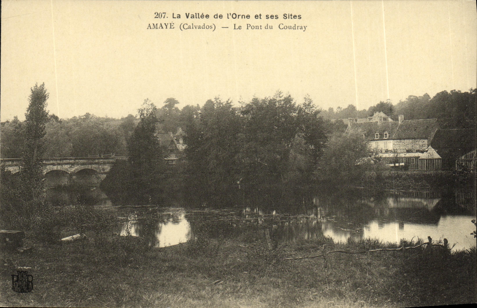 Amayé (Calvados) — Le Pont du Coudray — La Vallée de l'Orne et ses Sites, n°207