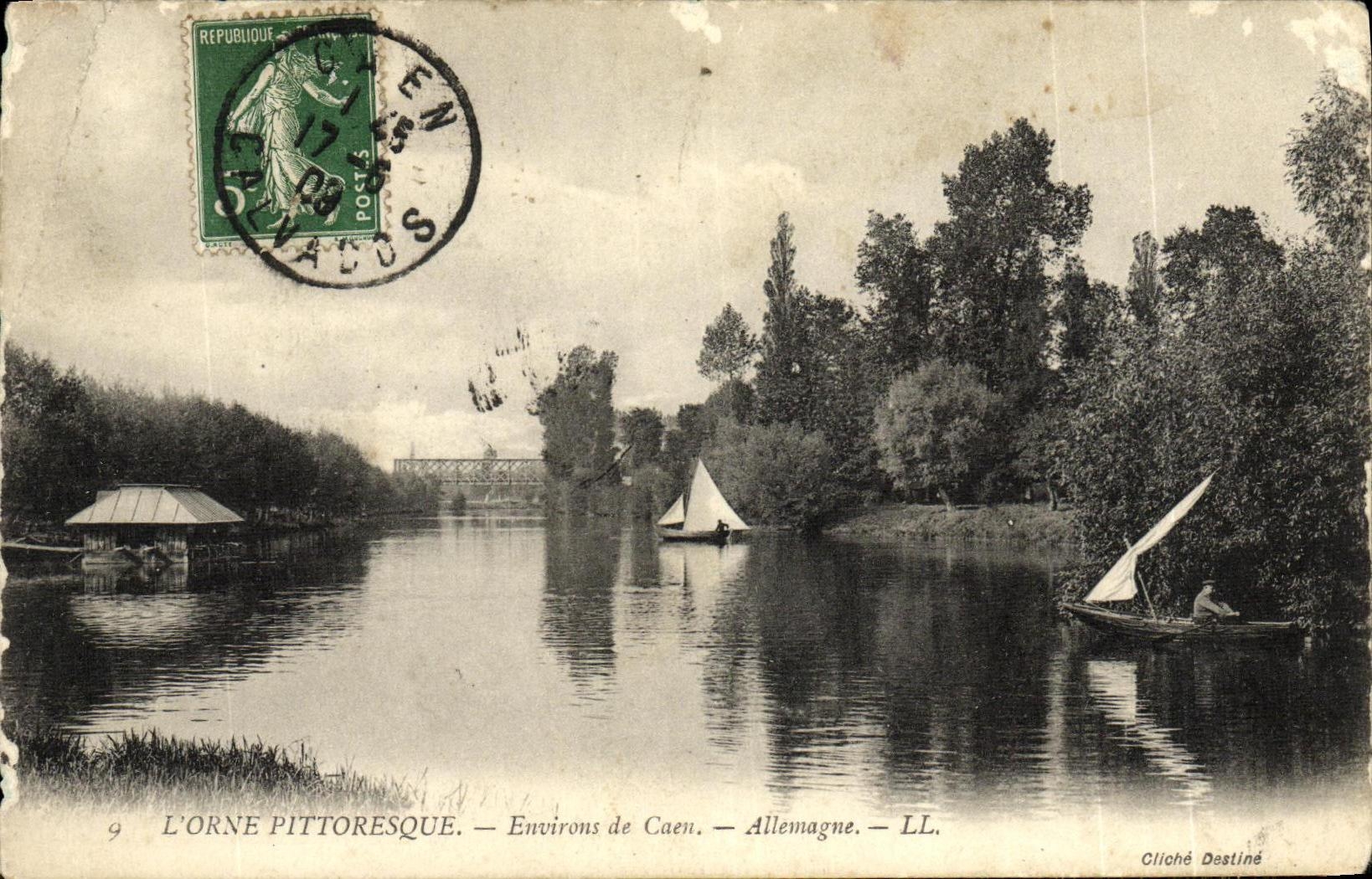 CPA L Orne Pittoresque Environs De Caen Allemagne