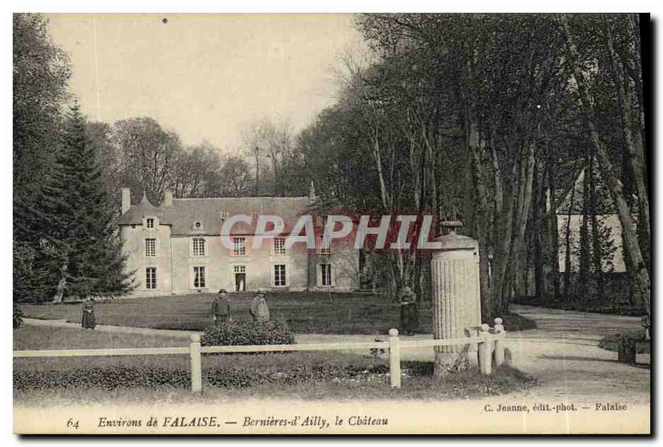CPA Environs De Falaise Bernieres D Ailly Le Chateau
