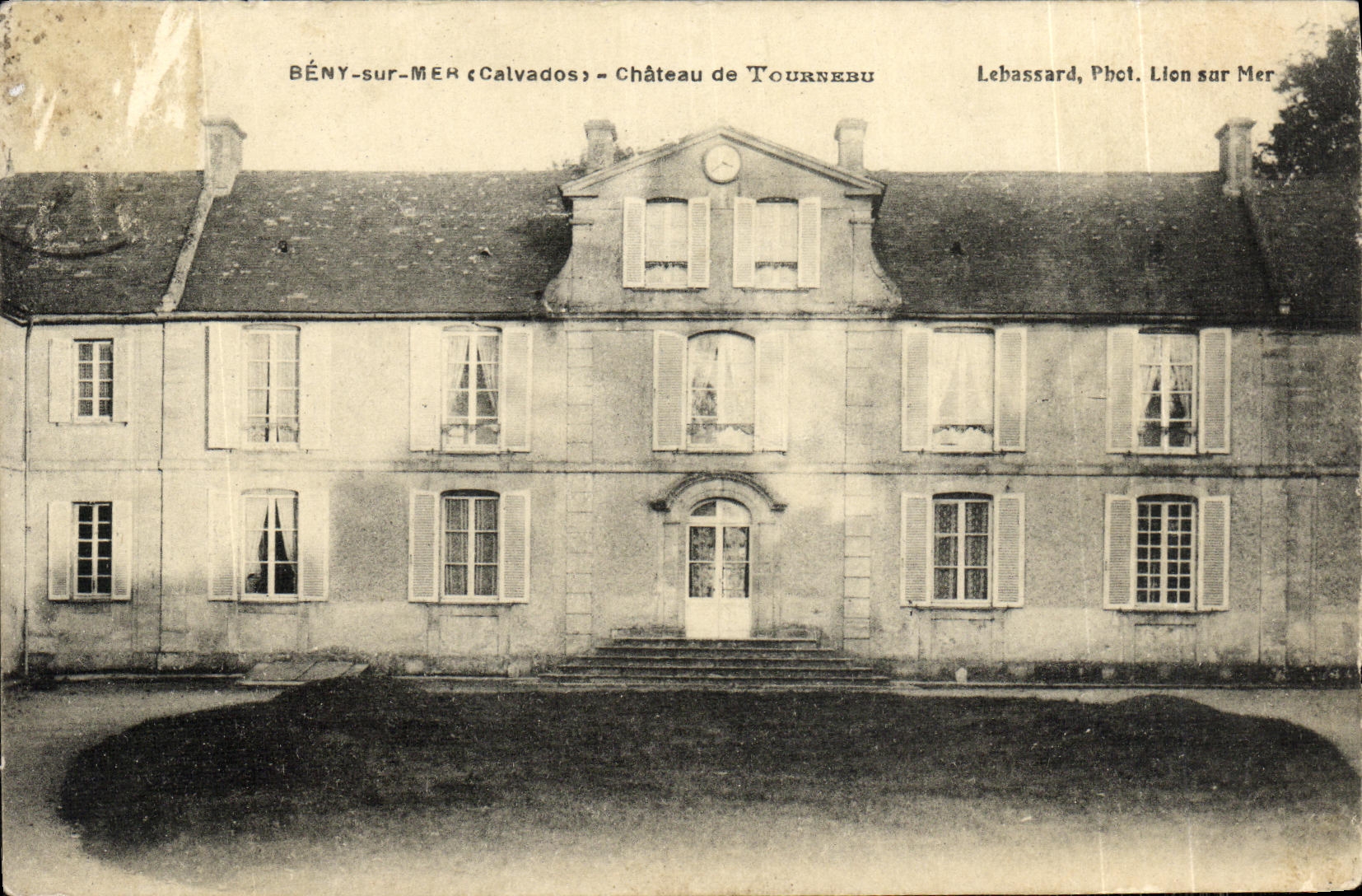 CPA Beny Sur Mer Chateau De Tournebu