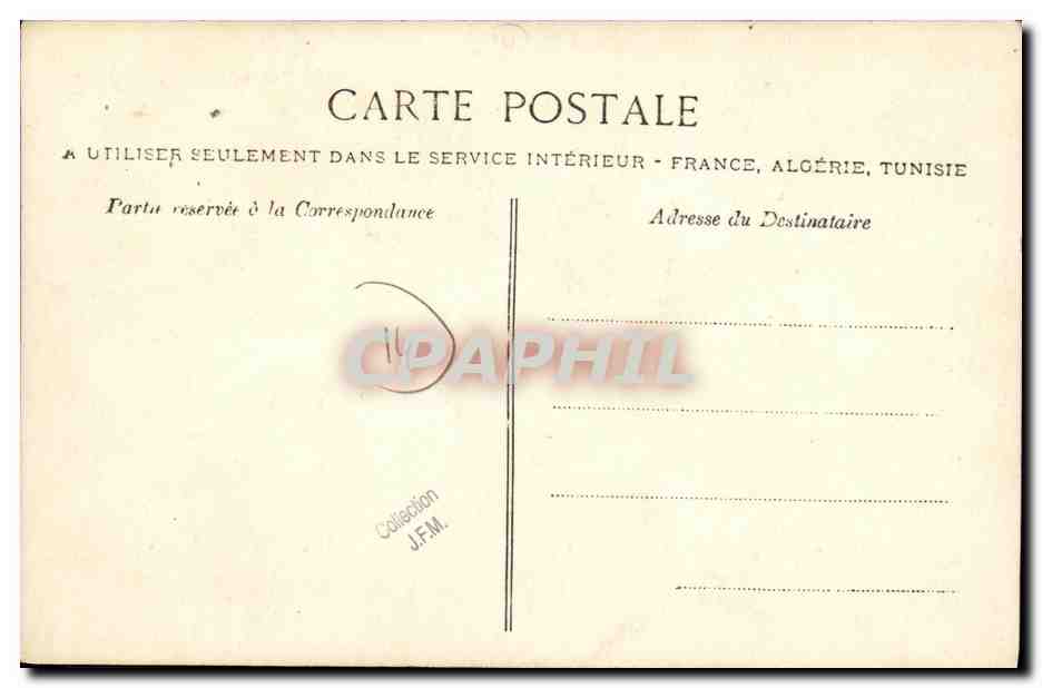 Bény-Bocage — La Place — La C.P.A. — Verso