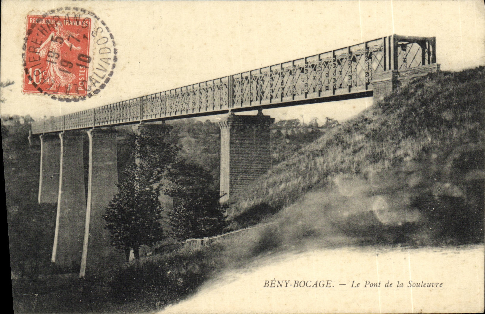 BÉNY-BOCAGE — Le Pont de la Souleuvre — Éditeur non identifié