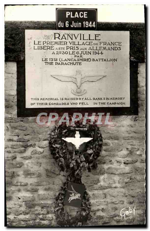 Ranville — Première libération française du 6 juin 1944 — Gaby