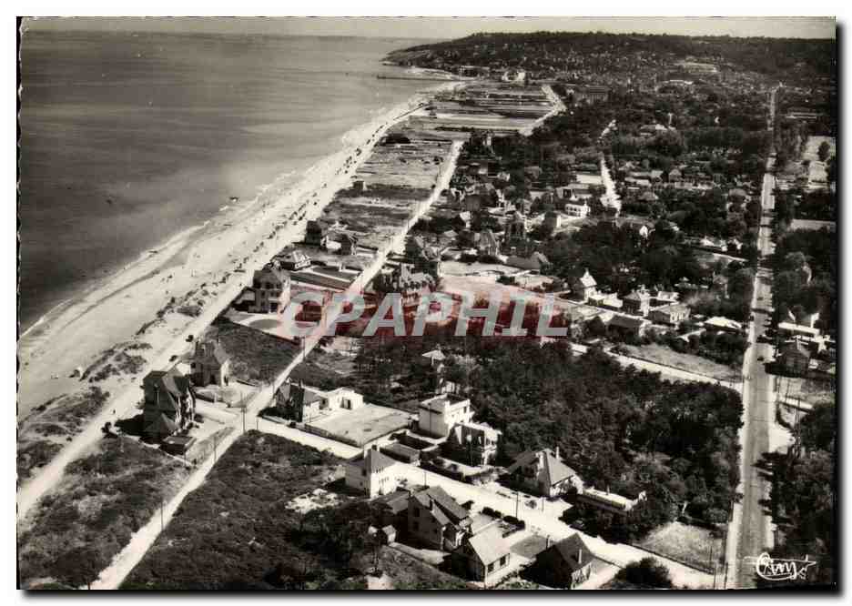 CPM Benerville Benouville Vue aerienne La plage