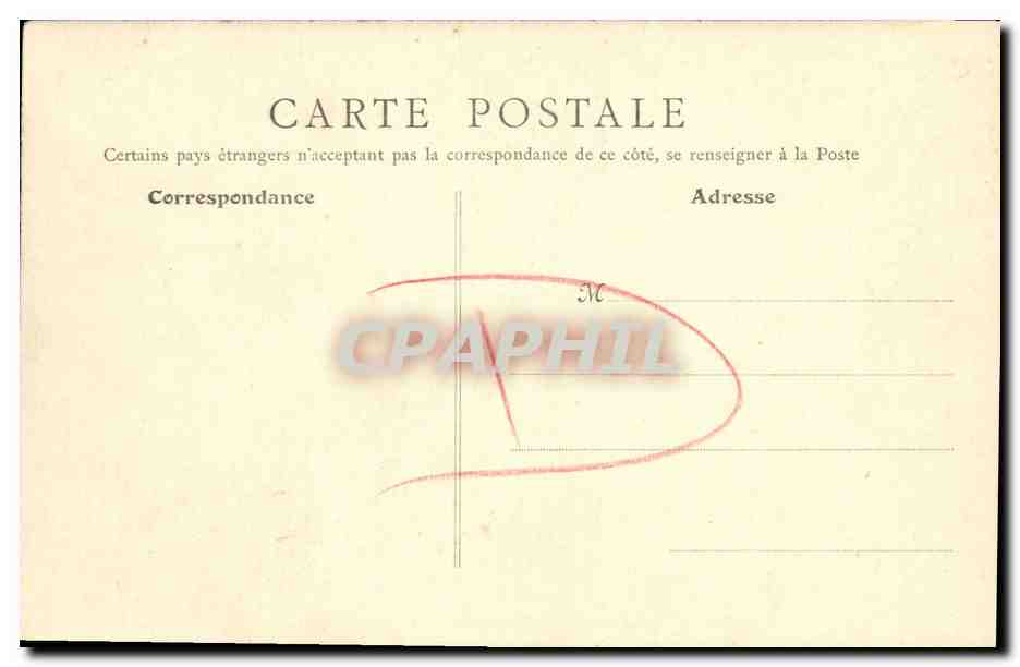 Bernières-sur-Mer (Calvados) — Ansicht des Schlossparks — B. F., PARIS, n°40 — Rückseite
