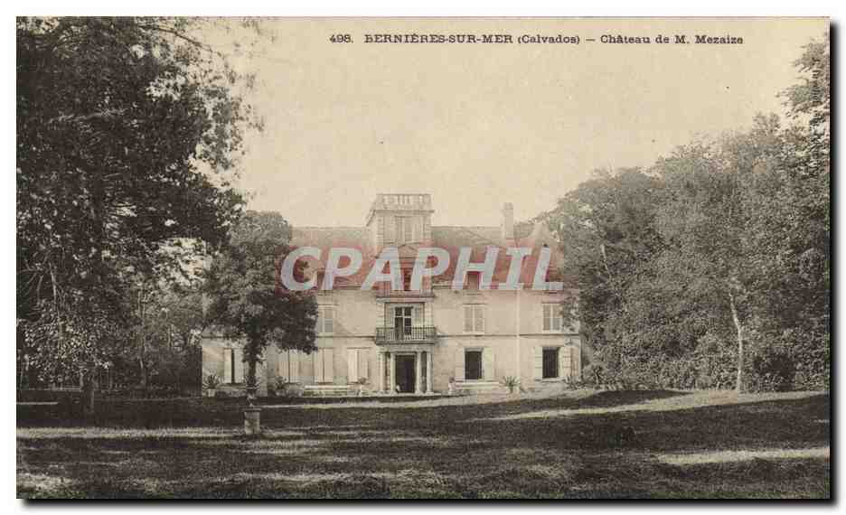 Bernières-sur-Mer (Calvados) — Château de M. Mezaize — n° 498