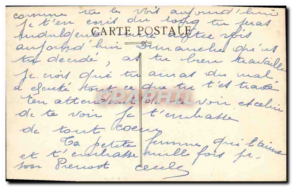 Bernières-sur-Mer — La Cassino — Éditeur : Edouard Alle, Douvres — Verso