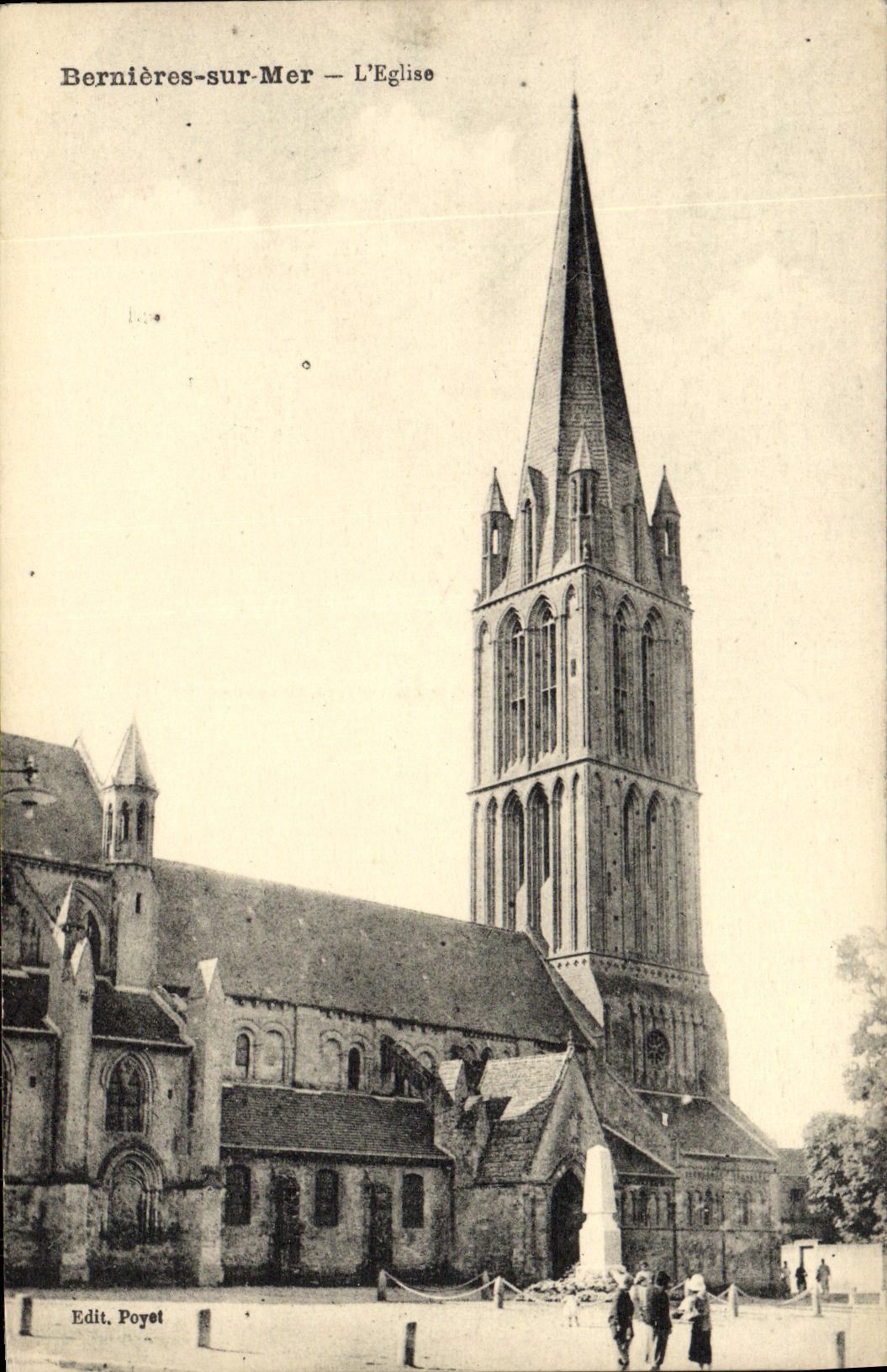 CPA Bernieres L Eglise