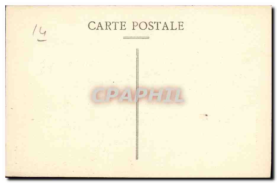 CPA Bernieres L Eglise — Rückseite