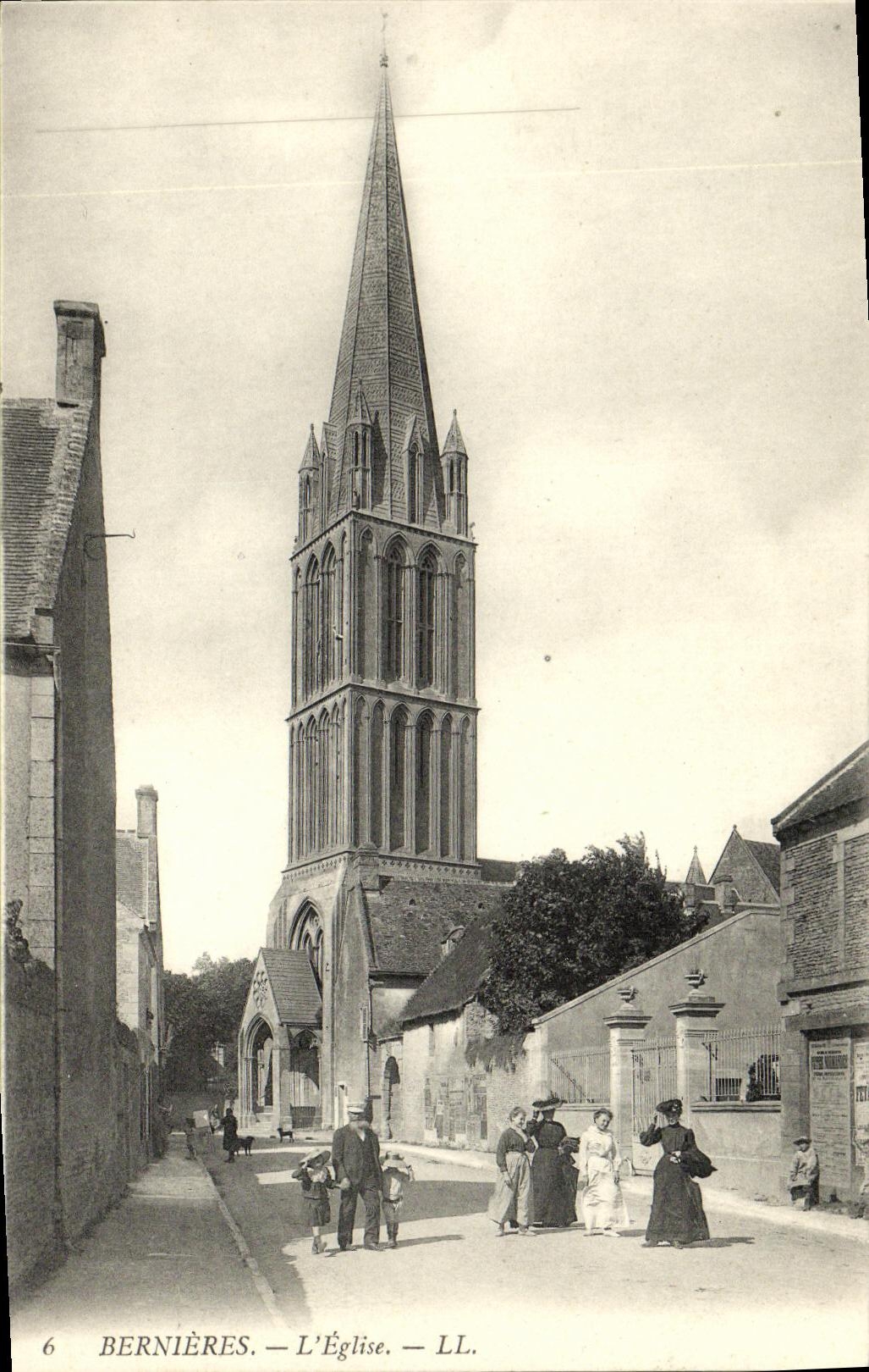 CPA Bernieres L Eglise