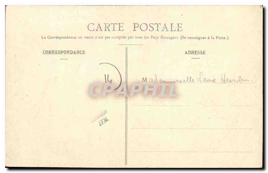 CPA Beaumont en Auge La Vue generale Vaches — Rückseite