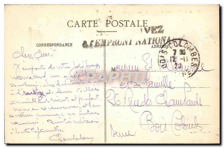 Beaumont-en-Auge - La Rue aux Juifs — Durand, éditeur — Verso
