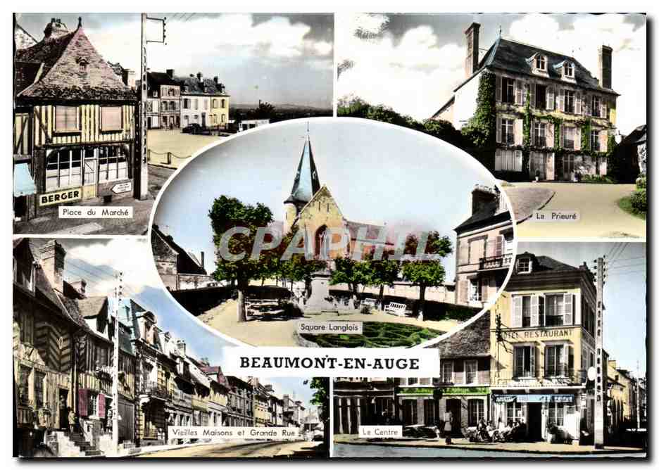 Beaumont-en-Auge — Panoramablick — Éditions Artaud Pére et Fils, Nantes