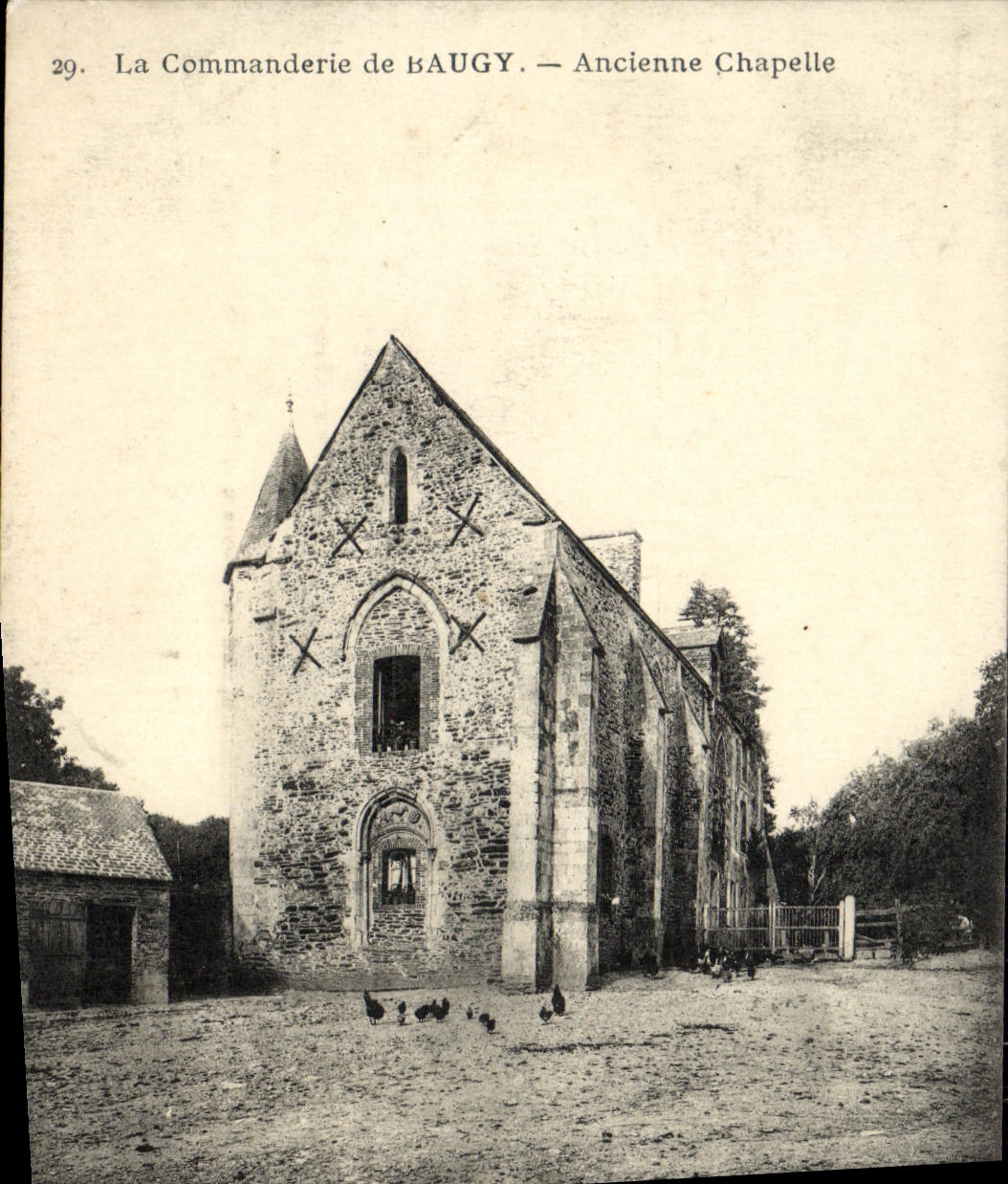La Commanderie de BAUGY — Ancienne Chapelle