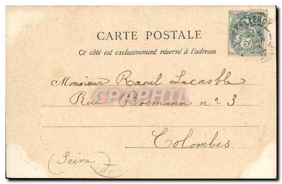 Balleroy - Tourouelle de la Chasse — Marie Desonges, n°2784 — Rückseite