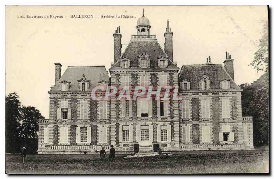 Balléro - Arrière du Château — CPA n°110, éditeur non identifié