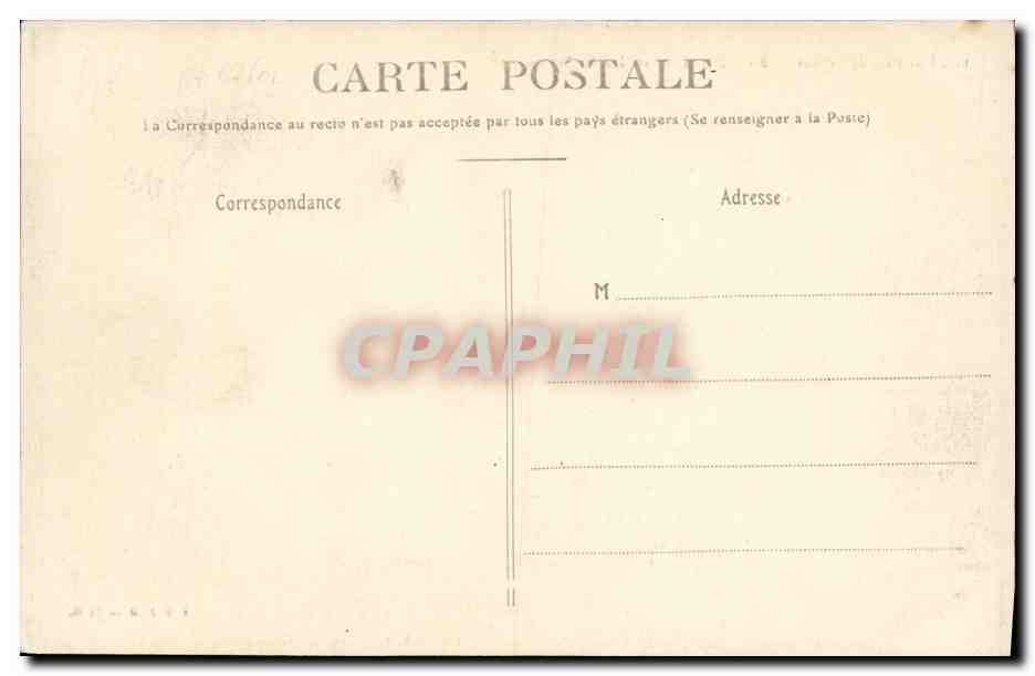 Balléro - Arrière du Château — CPA n°110, éditeur non identifié — Reverso