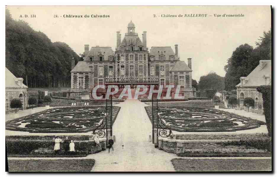 Château de Balleroy — Vue d'ensemble — A. Duboq, éditeur, Calvados