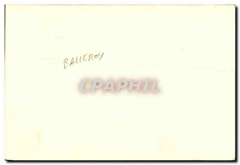 Photo montee sur une carte Balleroy Ballon dirigeable Forbes Magazine  — Verso