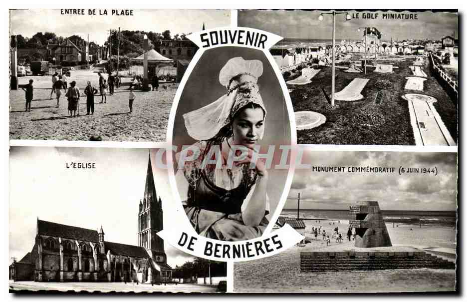 Bernières-sur-Mer — Souvenir — Cie des Arts Photomécaniques