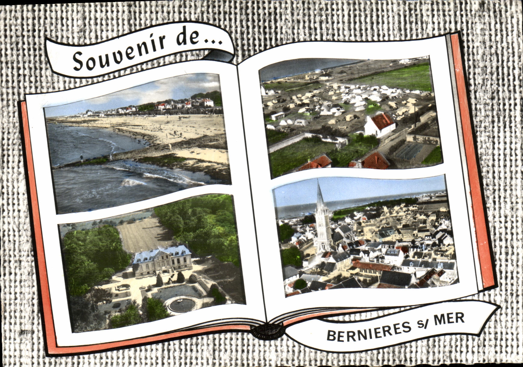 Bernières-sur-Mer — Vue panoramique — Édition Lapie