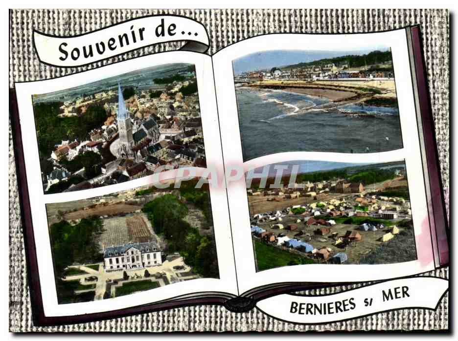 Bernières-sur-Mer — aerial view — Lapie Edition