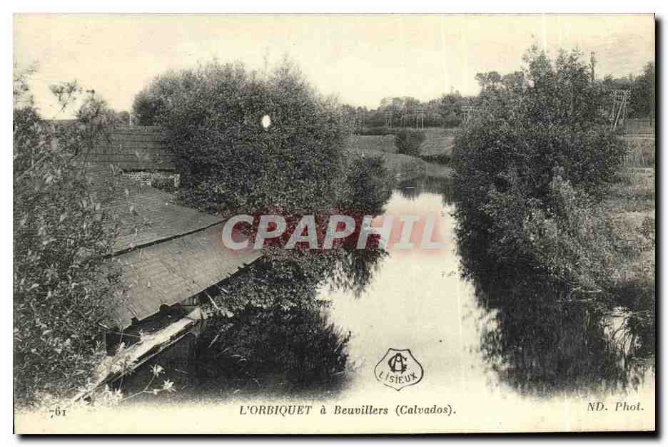 CPA L Orbiquet a Beuvillers Lavoir