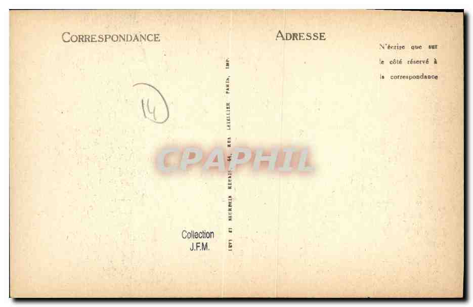 CPA Beuvillers Poterne de l Ancien Manoir Feodal — Rückseite
