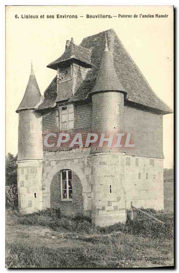 CPA Lisieux et ses Environs Beuvillers Poterne de l ancien Manoir