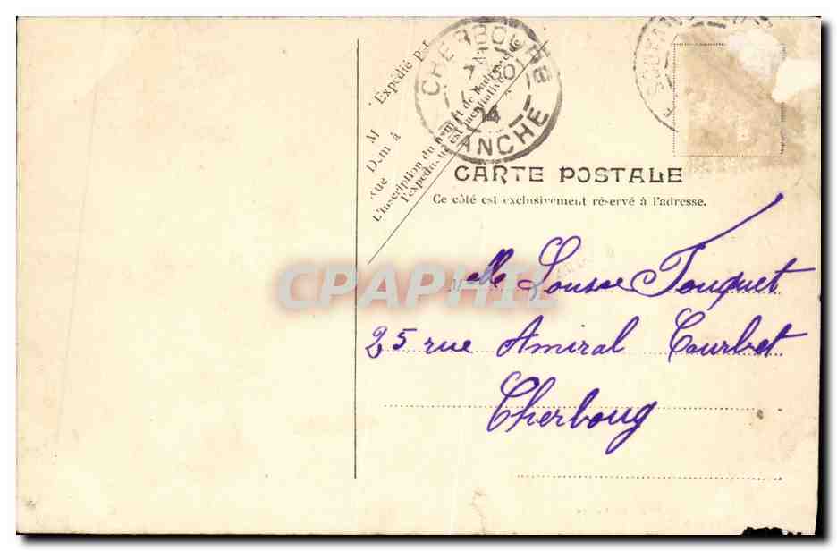 Beuzeval — Rue du Rocher — Paris, No 10 — Verso