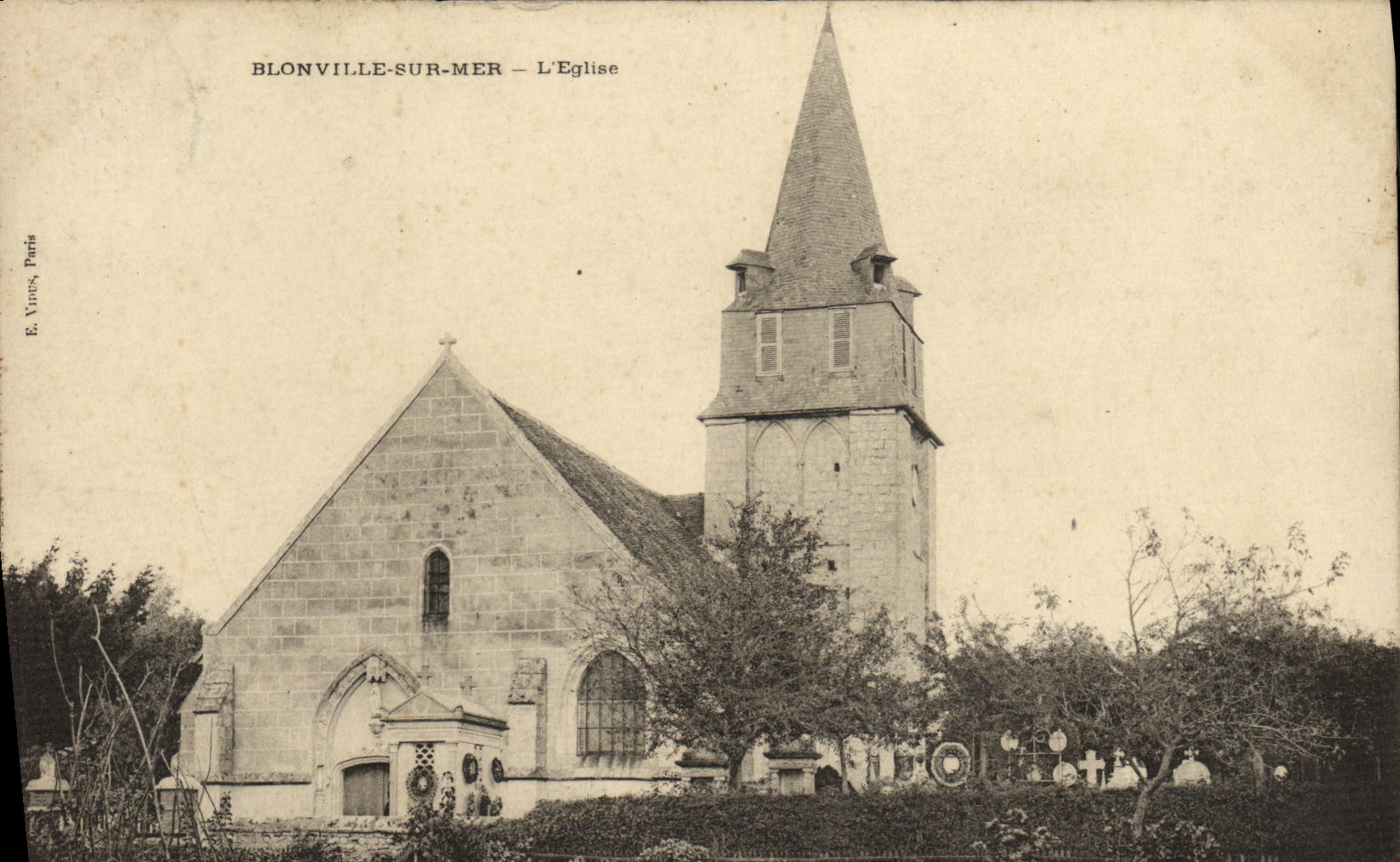 Blonville-sur-Mer — L'Église — E. Vincq, Paris