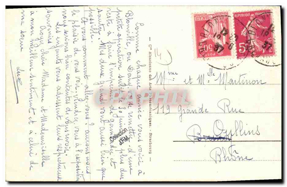 Blonville - Le Grand Hôtel — éditeur : Collection du Art Phénoménique — Reverso