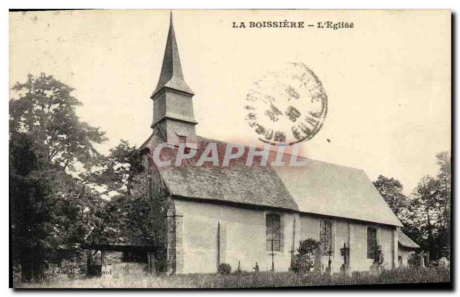 CPA La Boissiere L Eglise