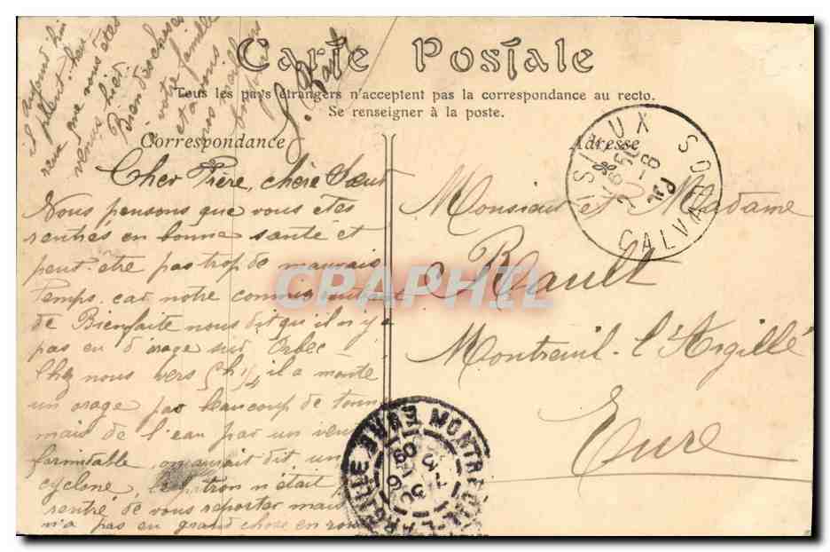 La Boissière — L'Église — Éditeur non identifié, n° de série non visible — Reverso