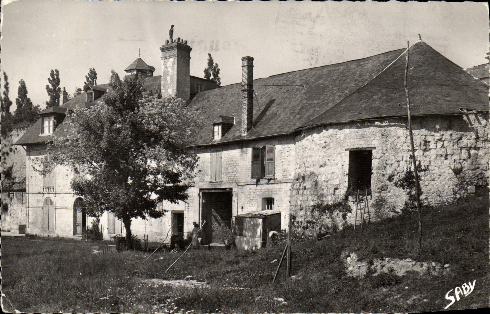CPM Bonneville sur Touques Chateau de Guillaume le Conquerant