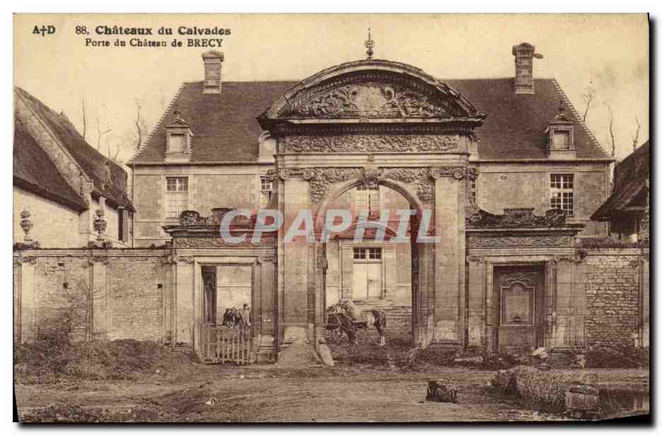 Porte du Château de Brecy — Châteaux du Calvades — A+D