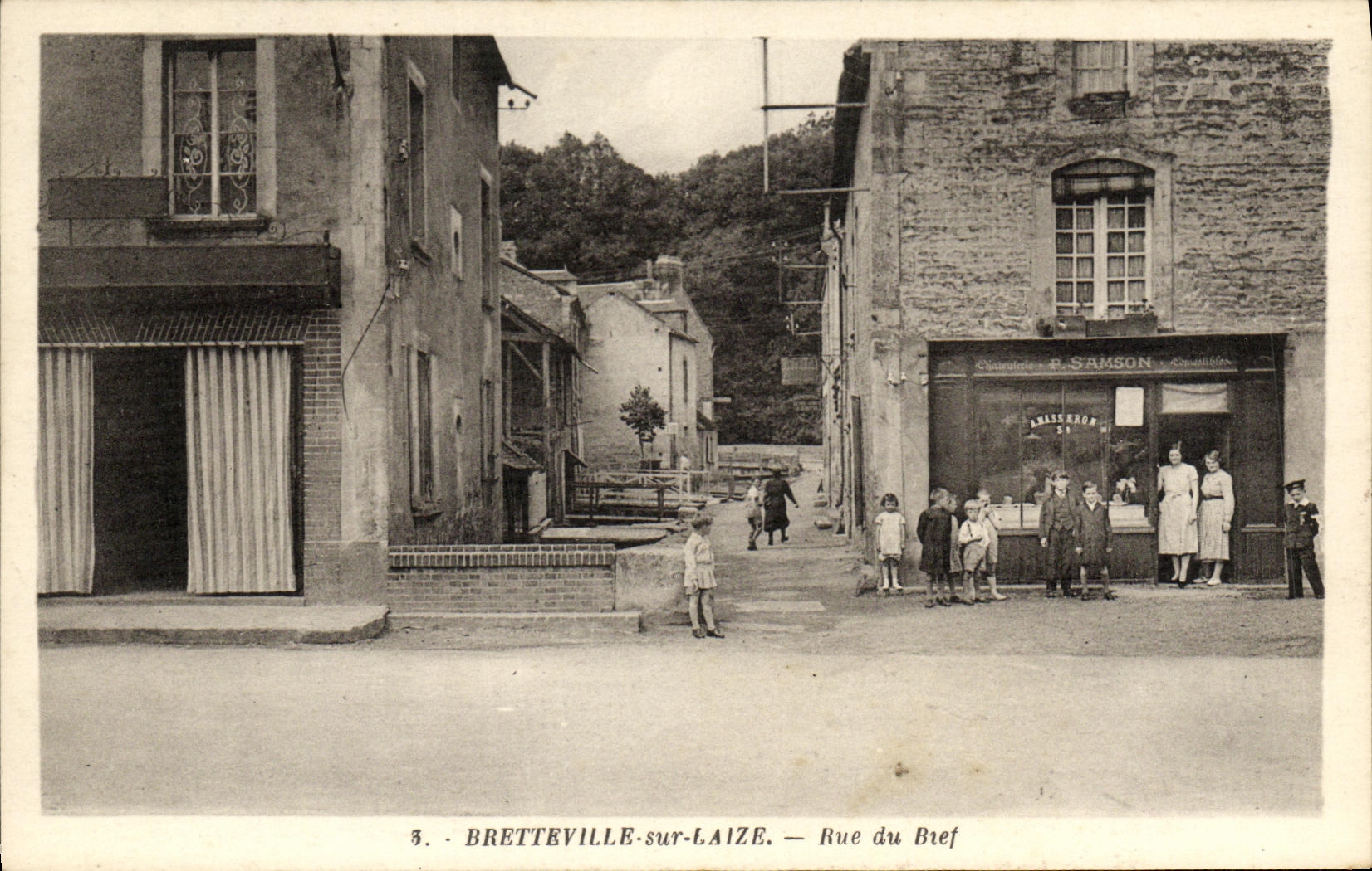 Bretteville-sur-Laize — Rue du Bief — Édition Lemoine