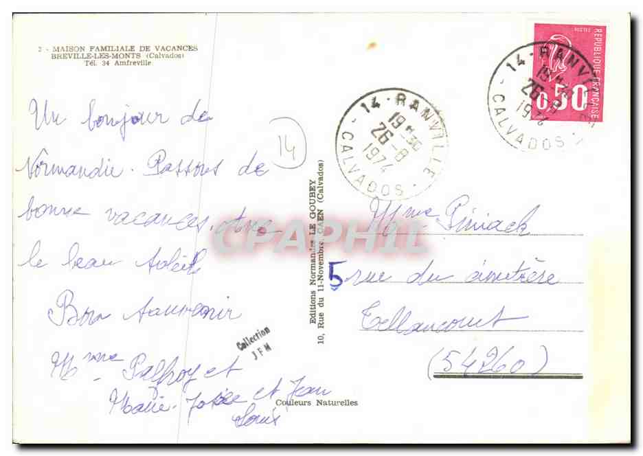 Maison Familiale de Vacances à Breville-les-Monts — Éditions Normandies Le Goudey — Reverso