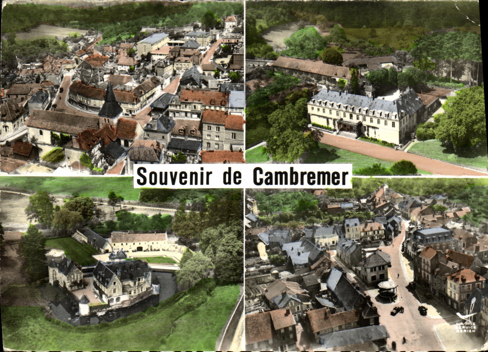 Cambremer — Vue aérienne — Édition Lapie Service Aérien
